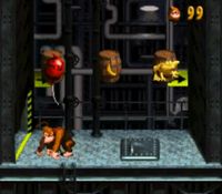 une photo d'Ã©cran de Donkey Kong Country sur Nintendo Super Nes